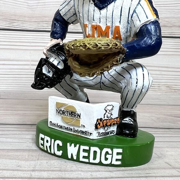ERIC WEDGE Bobblehead LIMA LOCOS Baseball Catcher RARE 2003 SGA -Indians Manager - Picture 7 of 15